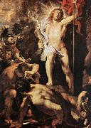 RUBENS, Pieter Pauwel The Resurrection of Christ Spain oil painting reproduction